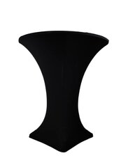 30in. Black Spandex Cocktail Table Cover