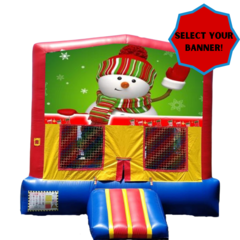 Christmas Bounce House J113