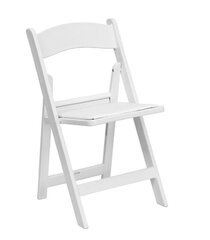 Elegant White Resin Chairs