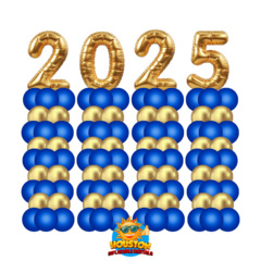 2025 Graduation Balloon Columns $350