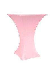 30in. Pink Spandex Cocktail Table Cover