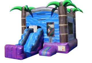 Tropical Bounce House with Slide 4in1 C102