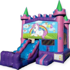 Unicorn Castle with Slide 4in1 C312
