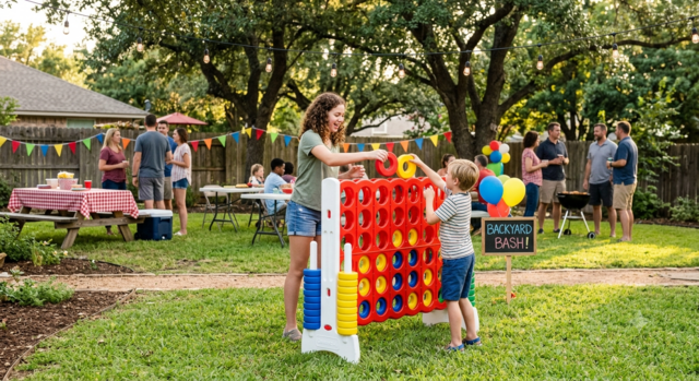The Backyard Bash (Small Party: 10–15 Guests)