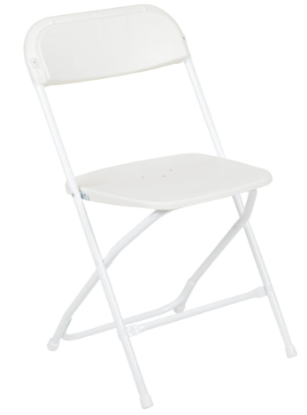 White Folding Chairs