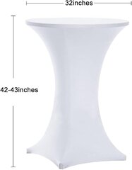 Cocktail table cover white