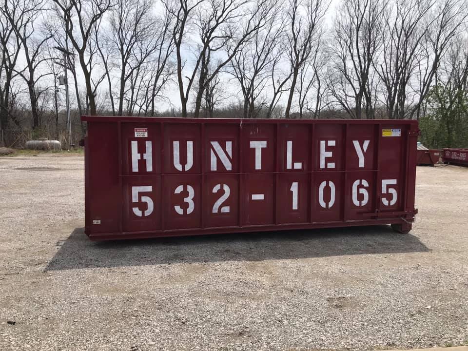 Dumpster rental Kansas City Huntley Disposal