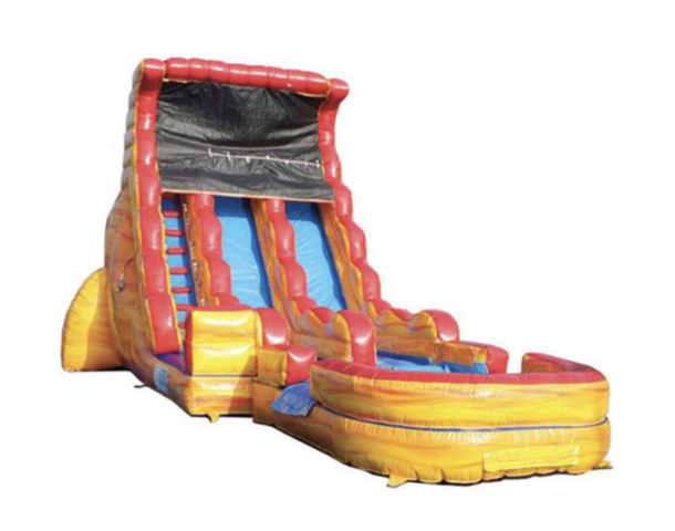 19ft Volcano Double Slide Dry