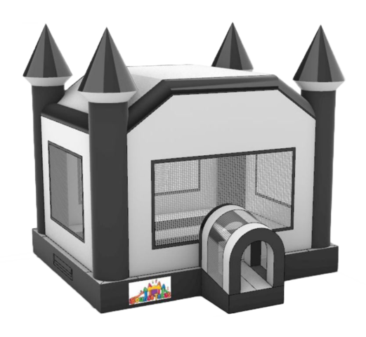 Black and White Tux Bounce House 15 x 15