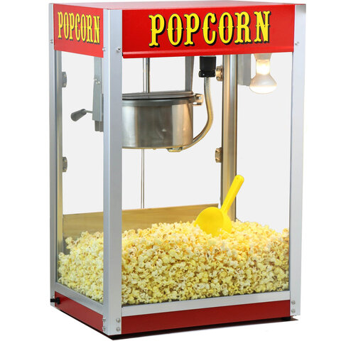 Popcorn Maker with Warmer (Includes 40 servings of popcorn)