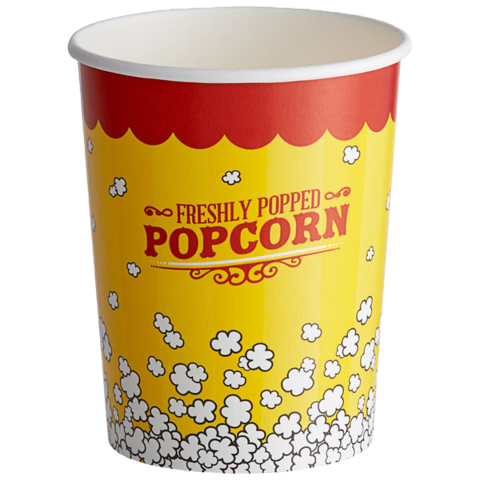 Popcorn Cups 32-oz (50-pack)