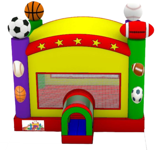 Sports Party Bouncer 15 x 15