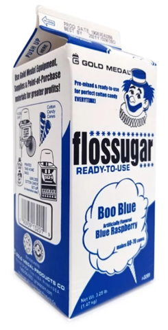 Additional Cotton Candy Sugar - Blue Raspberry (50 servings)