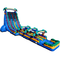 COMING SOON - Mauna Lua Dual Lane Waterslide - 26 FT with Slip-n-Slide and Pool