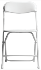 Chair - White Folding