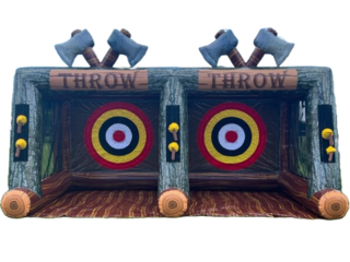 Double Axe Throw (22-ft wide x 14-ft. tall)