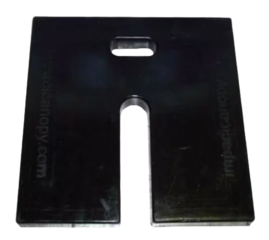 Rubber Weight - 21 Pound