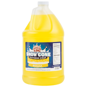 Snow Cone Syrup - Banana (Gallon with Pump)