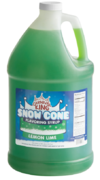 Snow Cone Syrup - Lemon Lime (Gallon with Pump)