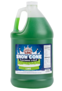 Snow Cone Syrup - Lime (Gallon with Pump)