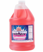 Snow Cone Syrup - Pink Lemonade (Gallon with Pump)