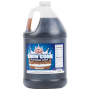 Snow Cone Syrup - Vanilla (Gallon with Pump)
