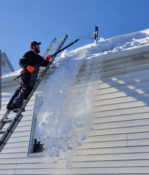 Brookfield ice dam removal