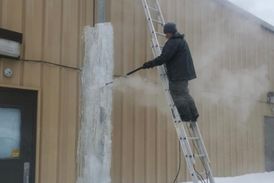 commercial ice dam removal in Mequon