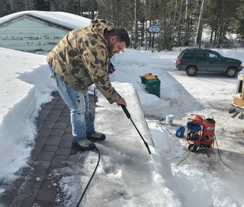 ice dam removal