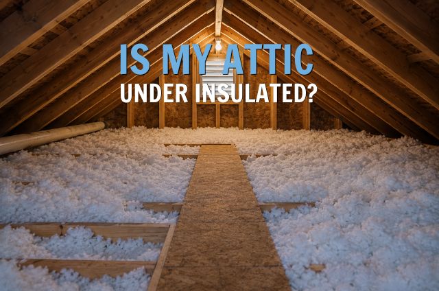 Properly installed attic insulation prevents ice dams and heat loss