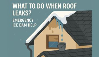 How Does An Ice Dam Begin?