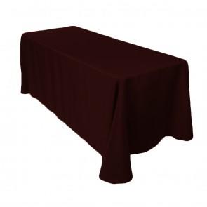 Chocolate 6' Table Linen