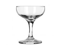 Rack of 25 Champagne Saucers - 4oz