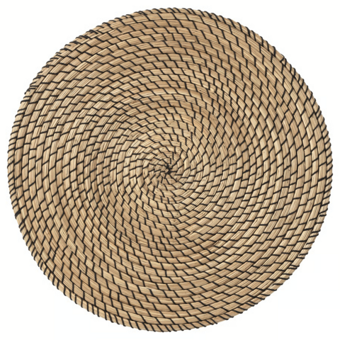 Seagrass/Black Placemat 15 