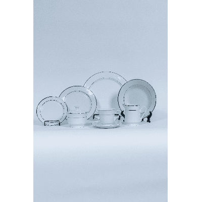 Silver Rim Creamer