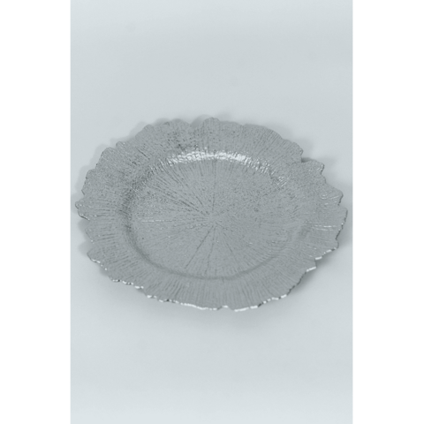 Silver Reef Acrylic Charger