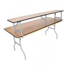8Ft Table Top Bar Riser (top portion only)