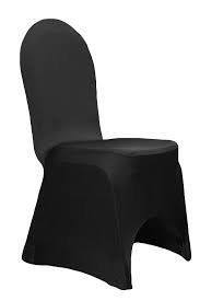 Black Spandex Chair Cover 