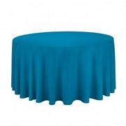 Caribbean/Teal Full Drop 120 Inch (Fits 60' Tables & 30' Cocktail Tables (High) 