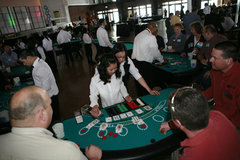 Casino Party Tables & Dealers