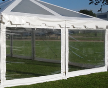 20' Clear Sidewall (10’ wide tents)