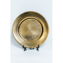 Gold Acrylic Charger