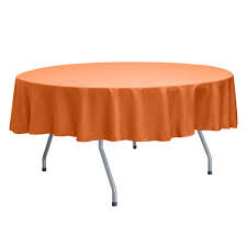 Orange 108" Linen Umbrella Linen