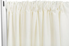 Ivory Standard Draping, 10' Wide, 7'-10' High