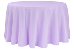 Lilac Full Drop 120 Inch (Fits 60' Tables & 30' Cocktail Tables (High) 