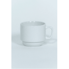 White Stackable Coffee Cup 10 Pack