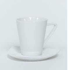 White Triangle Coffee Cup 10 Pack