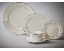 Double Silver Bands Dinnerware $.99+