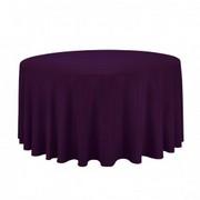 Eggplant Full Drop 120 Inch (Fits 60' Tables & 30' Cocktail Tables (High) 