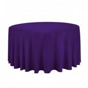 Purple Full Drop 120 Inch (Fits 60' Tables & 30' Cocktail Tables (High) 